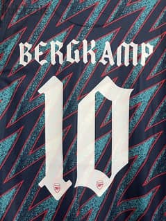 arsenal bergkamp history kit limited edition 0