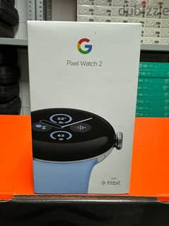 Google Pixel Watch 2 polished silver case/Bay active band amazing & l