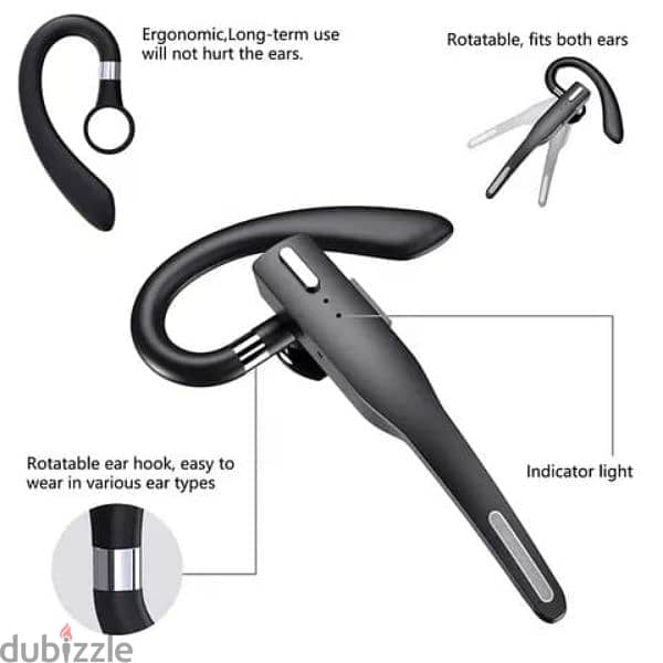 usiness Bluetooth 5.1 Wireless Headset 3