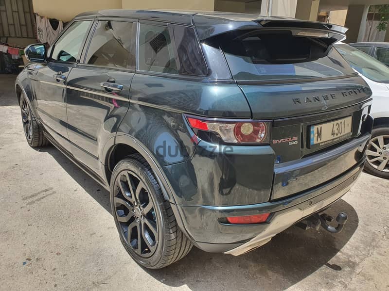 Evoque for sale with special number 4