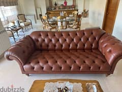 Chesterfield English Sofa three-seater 0