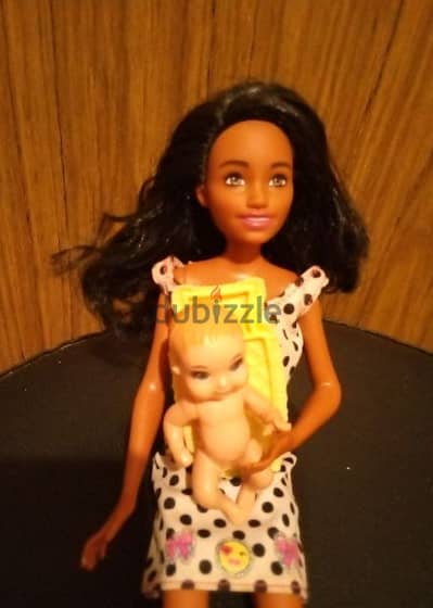 SKIPPER BABYSITTERS AA Stylish As new doll+BABY Mattel small toy=21$