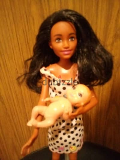 SKIPPER BABYSITTERS AA Stylish As new doll+BABY Mattel small toy=18$