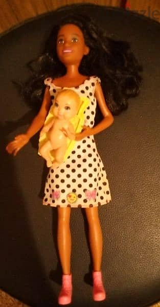 SKIPPER BABYSITTERS AA Stylish As new doll+BABY Mattel small toy=22$ 3