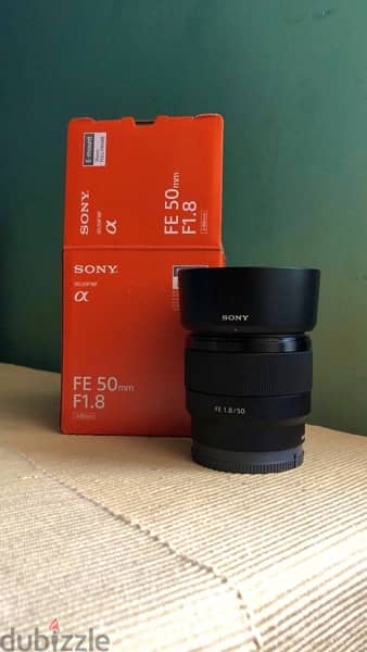 Sony Lens FE 1.8 50mm camera 2