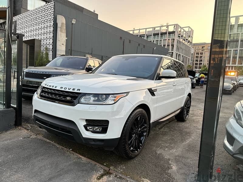 2016 Range Rover Sport HSE V6 Free Registration White/Black 2