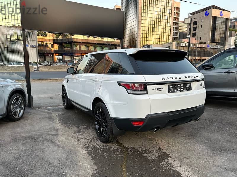 2016 Range Rover Sport HSE V6 Free Registration White/Black 4