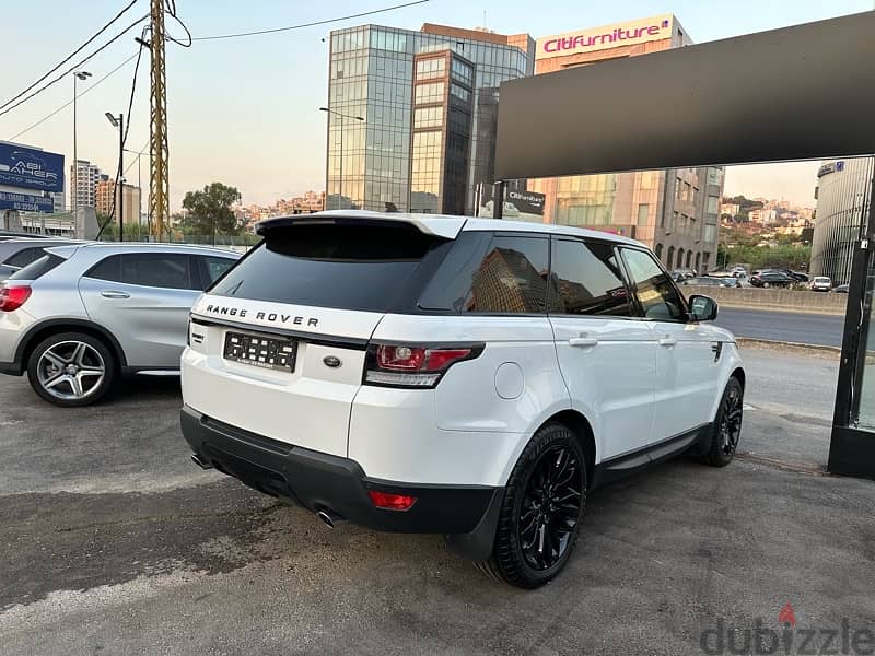 2016 Range Rover Sport HSE V6 Free Registration White/Black 5