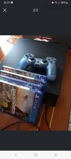 ps4 with 4 games