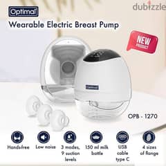 Optimal hands free breast pump