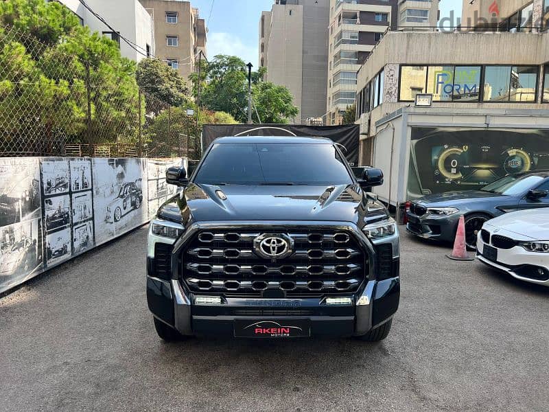 Toyota Tundra Platinum 2022 1