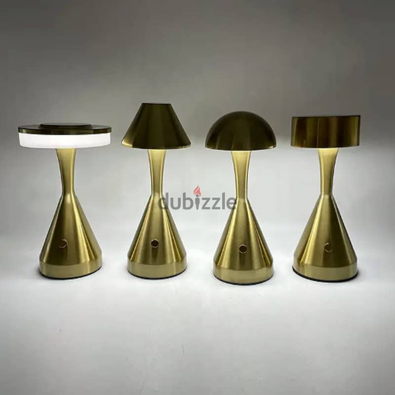 Hourglass Table Lamp in Timeless Bronze with 3-Level Brightness 4