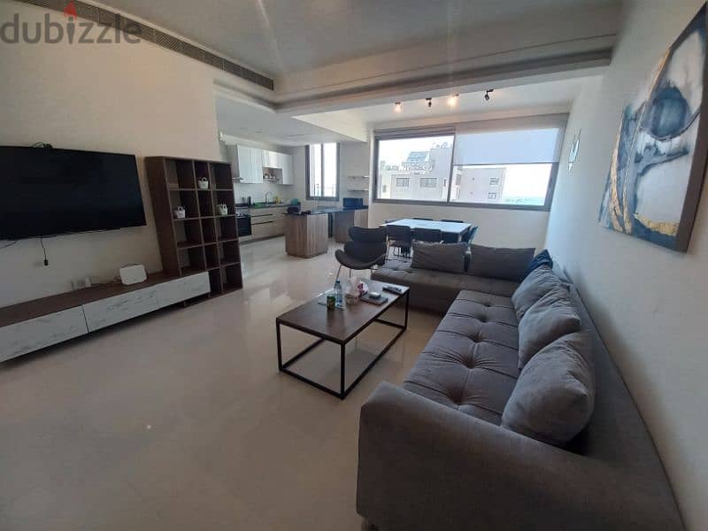 furnished 2 bedroom appartment in ashrafieh sea view 3