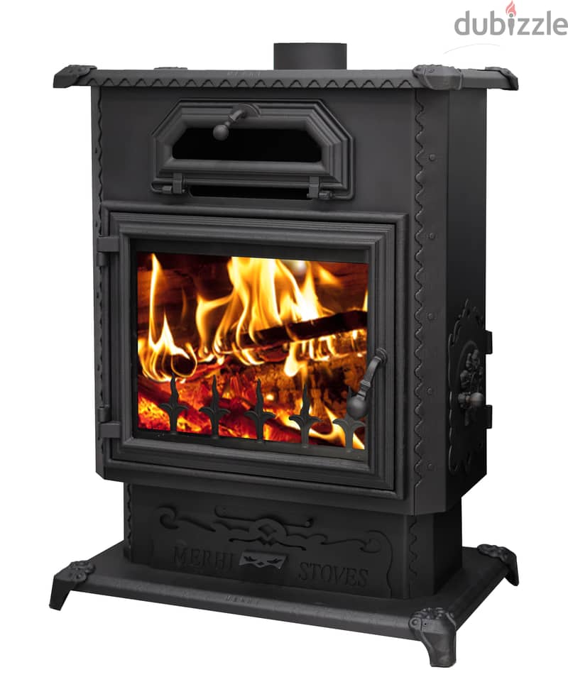 Mega Wood Chimney Fan Oven Wood Stove صوبا شمنيه فرن مروحة 124 كيلو 1