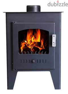 Mini Wood Chimney merhi stove شمنيه صوبا حطب مرعي صغيرة زجاج 0