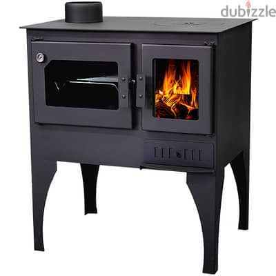 Morjan Chimney Wood Stove Heavy duty cast iron صوبيا حطب فونت مع فرن