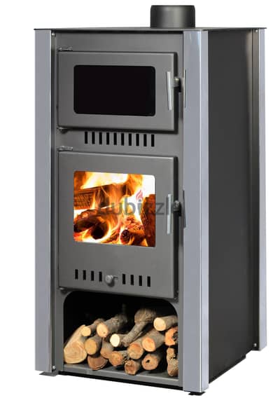 Wood Black Horse Wood Stove بلاك هورس صوبيا حطب فرن مروحة جنب ملون