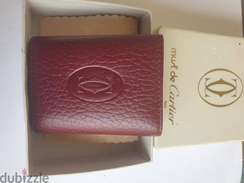 cartier with box and papers,true leather,note papers for woman 4