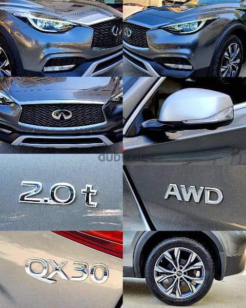 ONE OF A KIND INFINITI QX30 AWD 2017 Luxury edition full 87000 miles 6