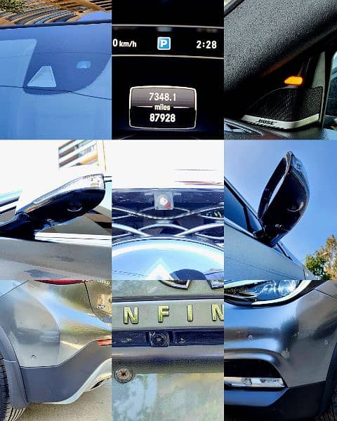 ONE OF A KIND INFINITI QX30 AWD 2017 Luxury edition full 87000 miles 7