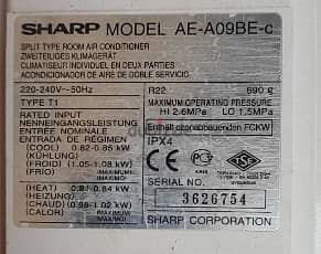 Air conditioner (Brand Sharp) 2