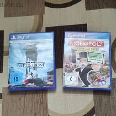 Used like new Monopoly+ used like new starwars battlefront