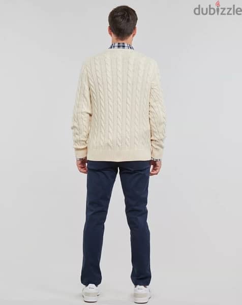 Ralph lauren knit cable beige/black 100% authentic 6