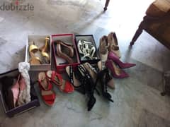 collection of shoes