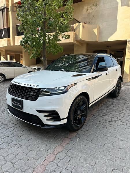 Range Rover Velar P 250 R-Dynamic 2019 white on black (clean carfax) 1