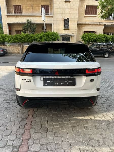 Range Rover Velar P 250 R-Dynamic 2019 white on black (clean carfax) 5