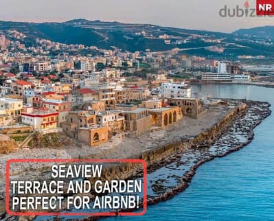 Great deal, Sea view, Terrace, Garden, Batroun/ البترون REF#NR112641