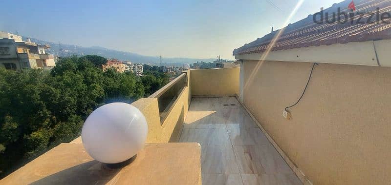 Jamhour Roof Apartment For Rent 2