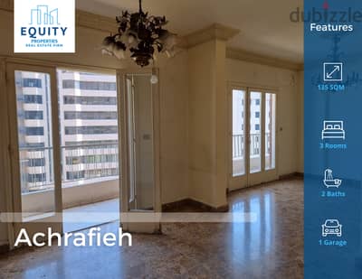 135 SQM Apartment For Sale In Achrafieh شقة للبيع في الاشرفية #JZ83424