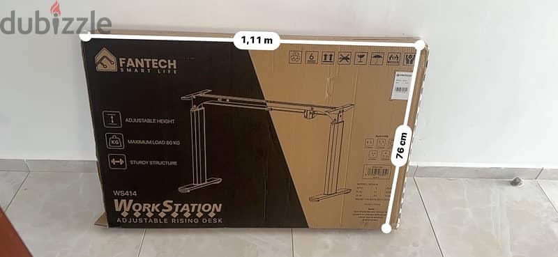 Adjustable Rising Desk - Desk for setup 1