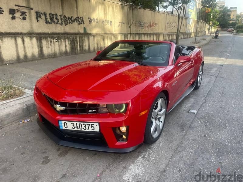 Chevrolet Camaro 2011 v8 Ss covertible 1