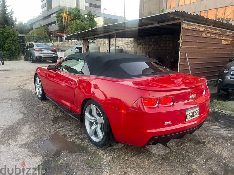 Chevrolet Camaro 2011 v8 Ss covertible 2