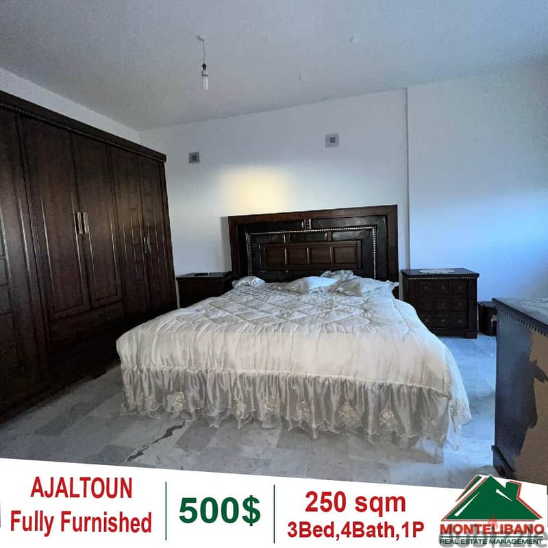 500$!!! Prime location in AJALTOUN for rent Furnished 6