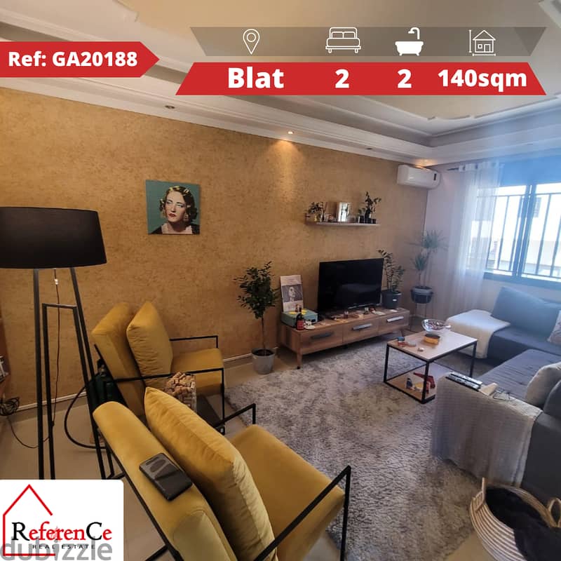 new construction for sale in blat شقة للبيع في بلاط جبيل بناء جديد 0