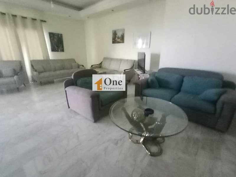 FURNISHED apartment for RENT in ADMA , with a great sea view. 2