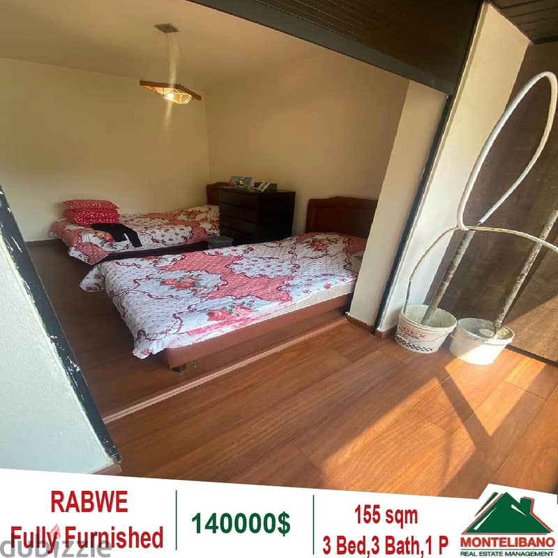 140000$!! Sea View Apartment for sale in Rabwe 3