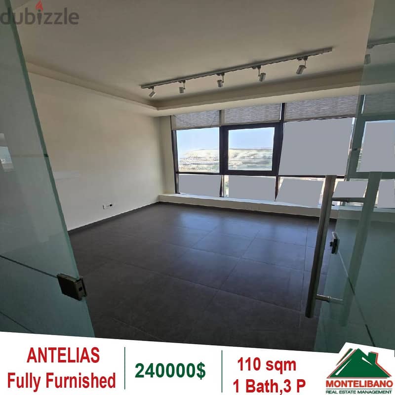 240000$!! Fully Furnished Office for sale in Antelias 2