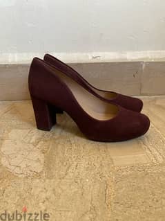 Leather Bordo Unisa Shoes SIZE 36