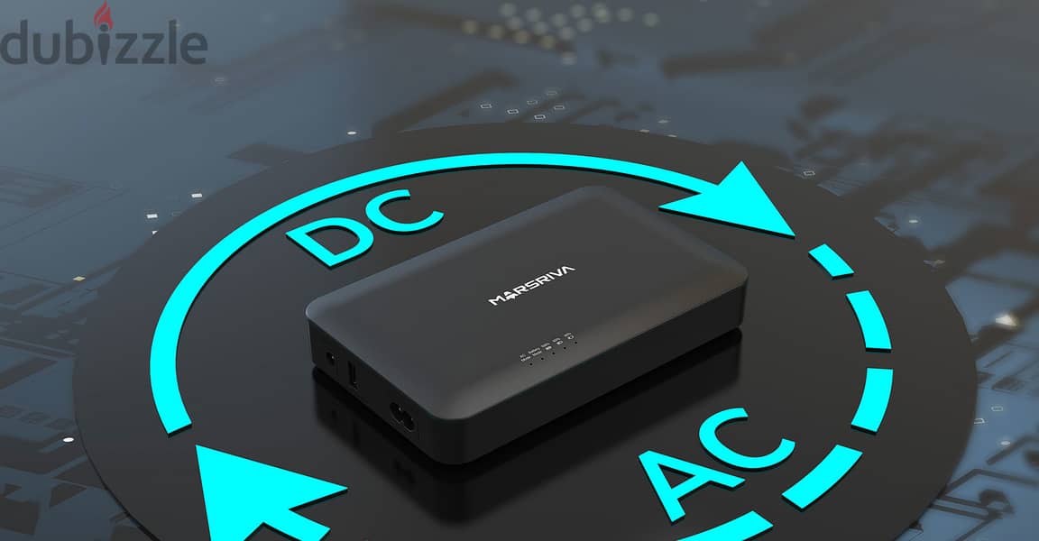 MARSRIVA KP2 Mini DC UPS 10,000mAh Power Bank 1