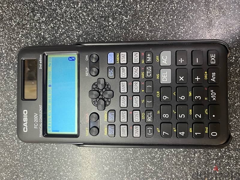 FC-200V CASIO Financial Calculator 2