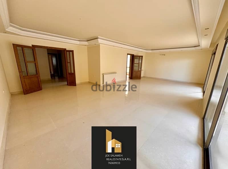 Brand new apartment 280m2 in sahel alma for 260,000$/شقة ساحل علما 0