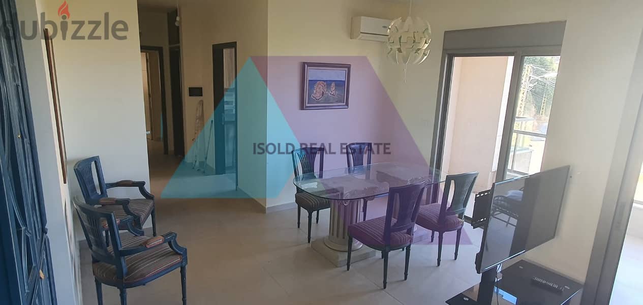 Fully Furnished 150 m2 apartment for rent in Bsalim 3