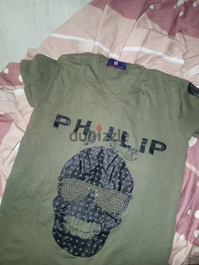 Philip plein original t-shirt/كنزه فيليب بلين أصليه سعر خاص