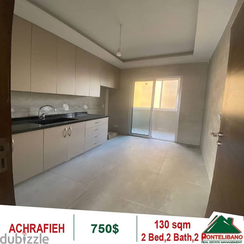 750$!! Apartment for rent located in Achrafieh 2