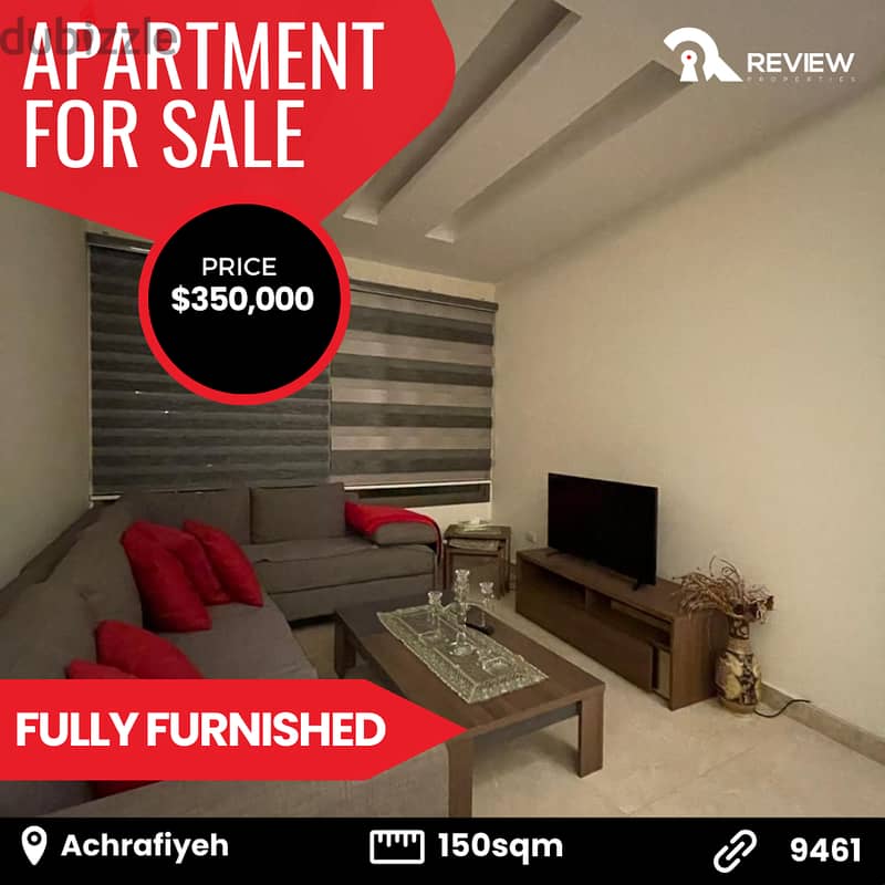 Apartment for sale in Achrafiyeh شقة للبيع في الاشرفية 0