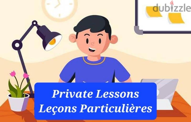 Private teacher for lessons and courses (7ème till Brevet) 0